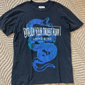 Anine Bing T Shirt, XS.